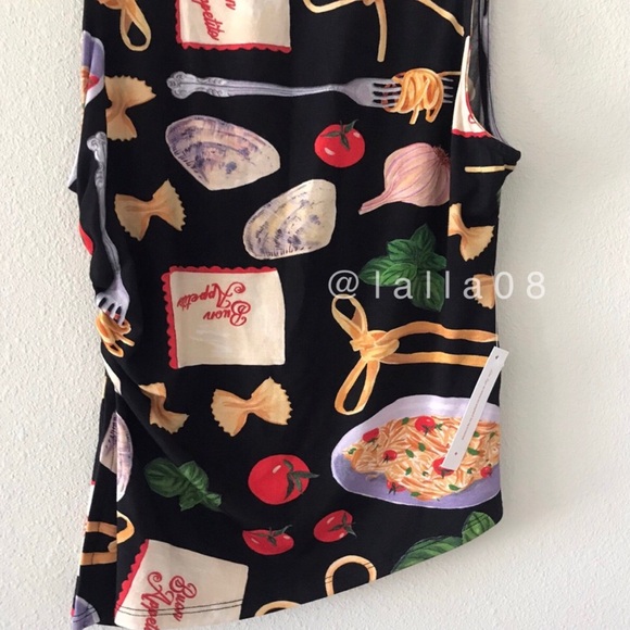 Lisa Says Gah Erin Tank Buon Appetito Black - Picture 13 of 16